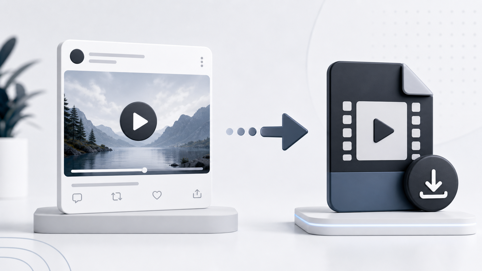 Twitter to MP4 guide illustration
