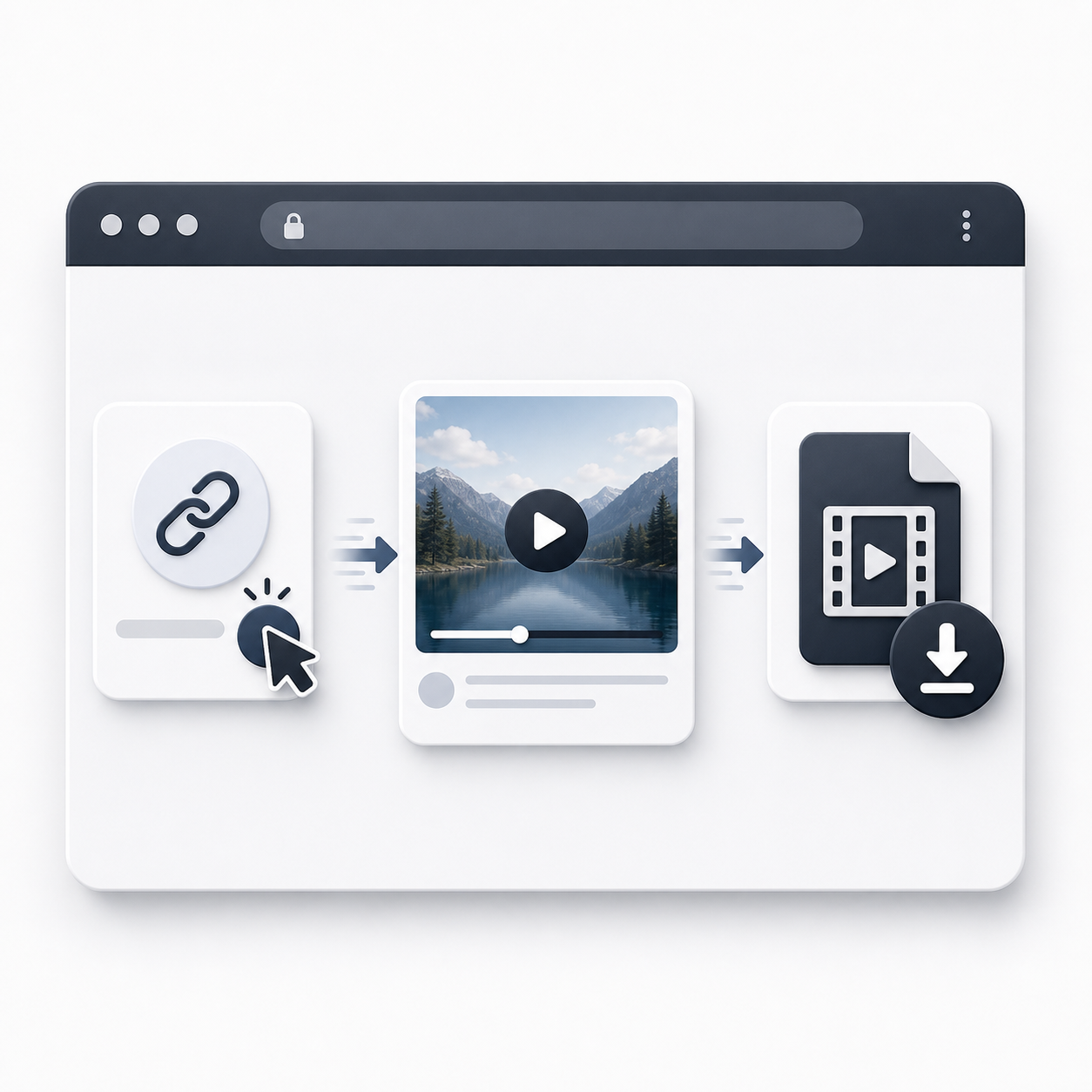 Fast browser flow icon